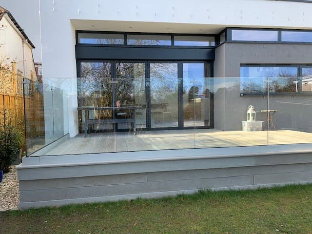 Frameless Glass Balustrade in Croydon