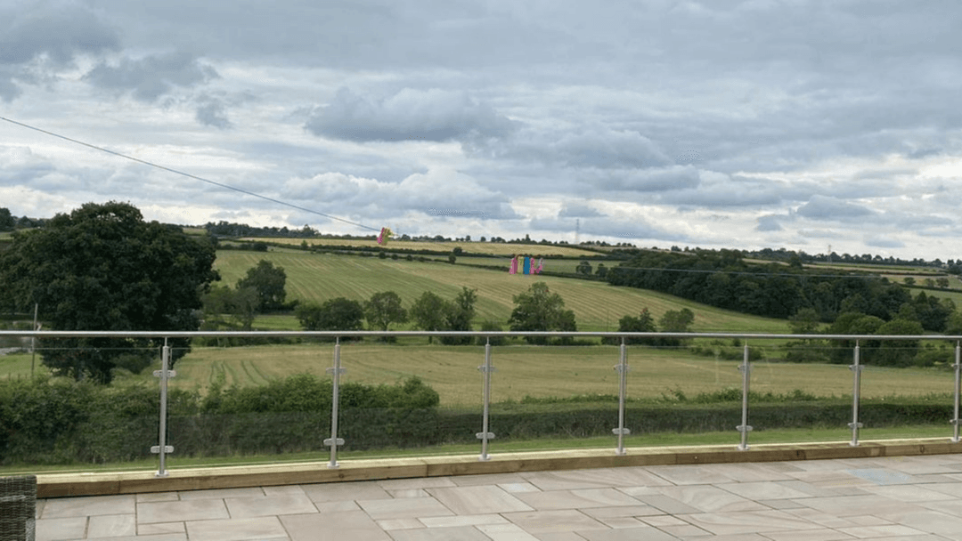 Cesario Glass Balustrade in Kidderminster