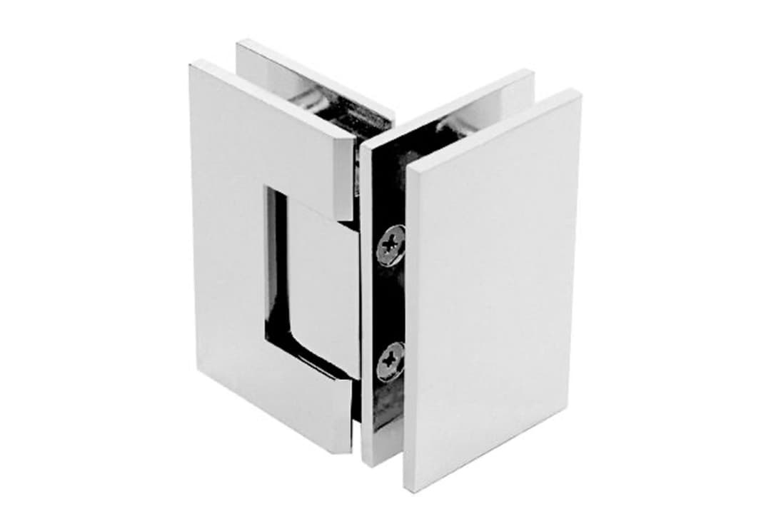 90 Degree Glass to Glass Hinge