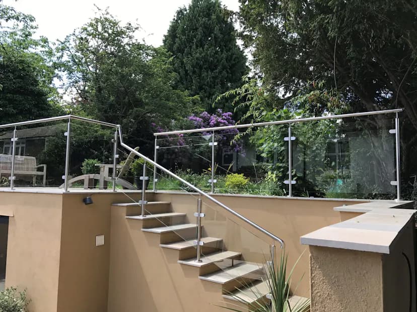 glass balustrade