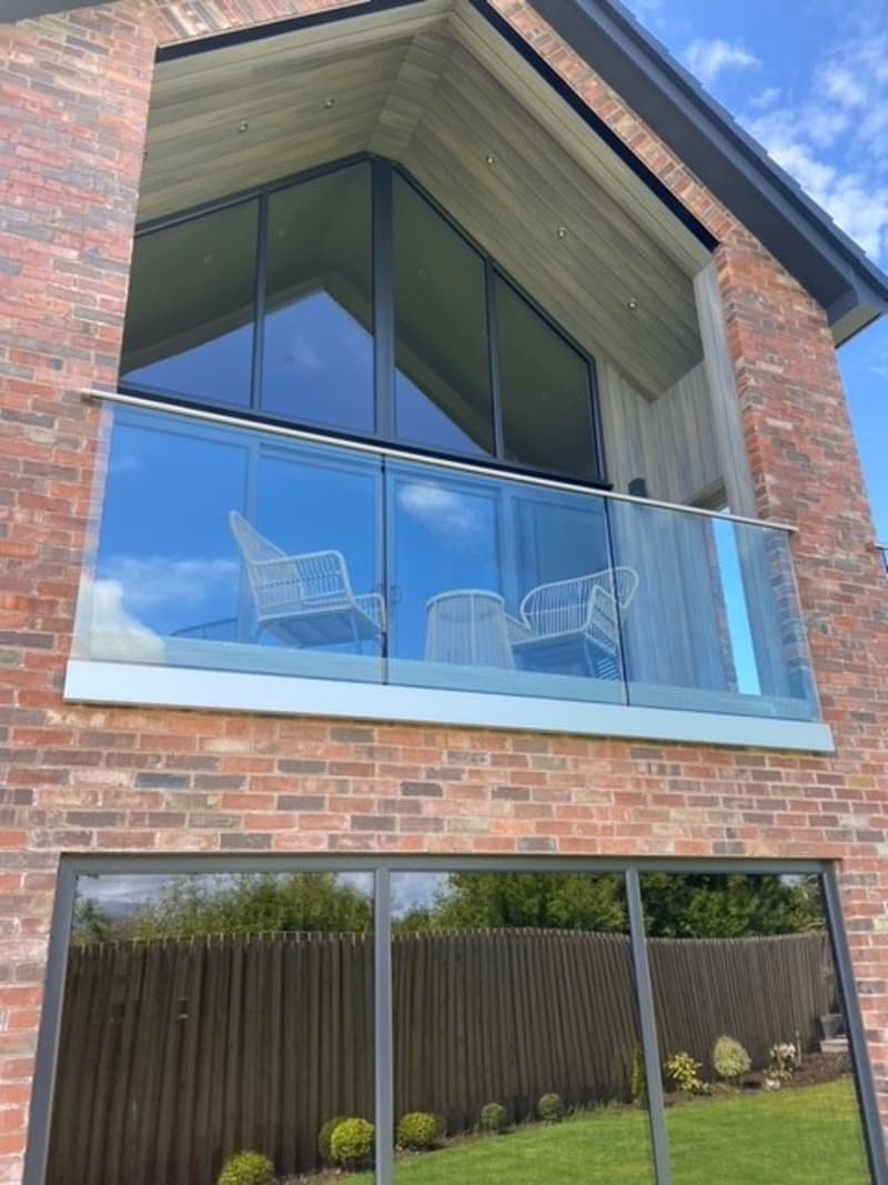 glass balustrade