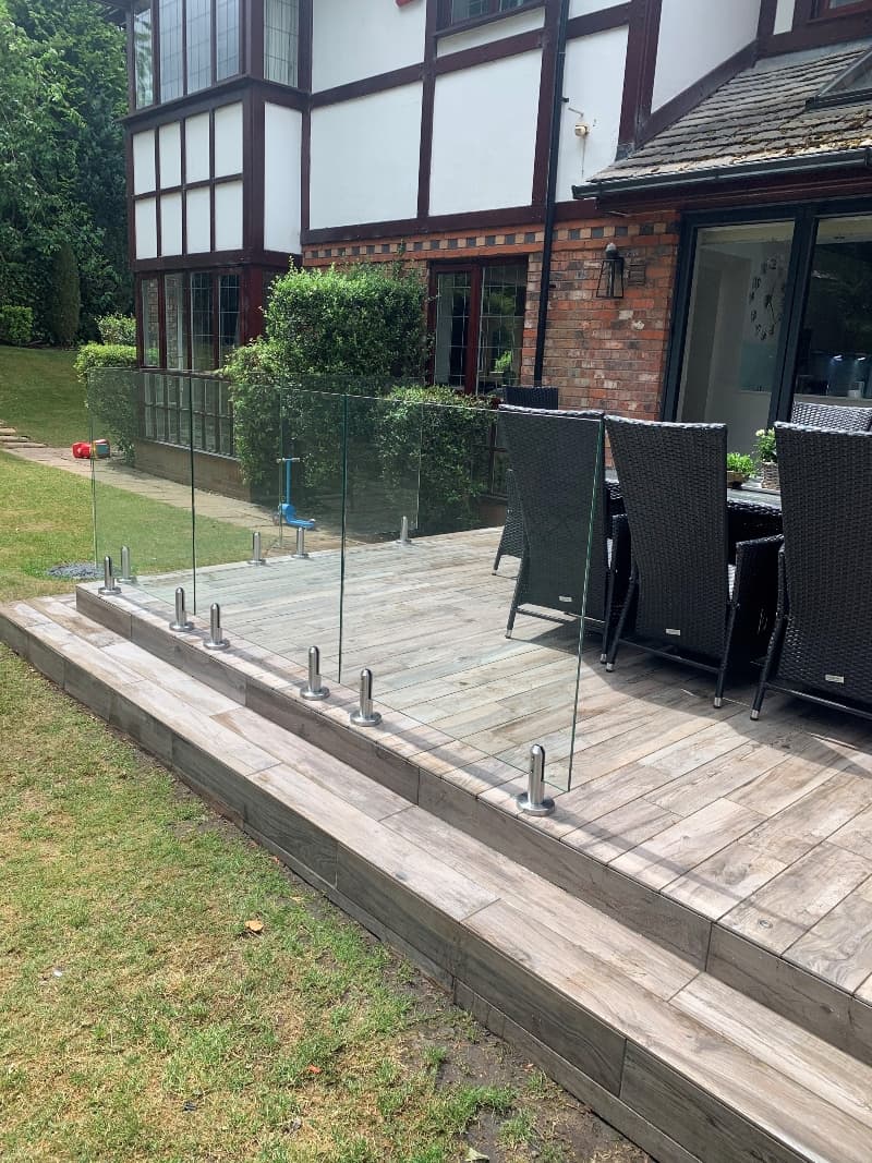 glass balustrade