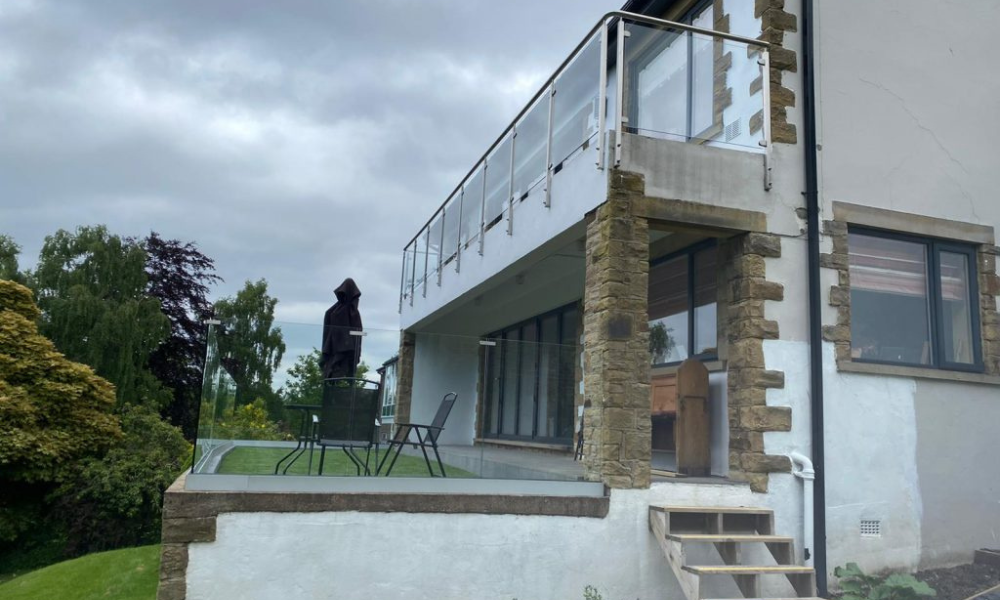 Glass Balustrade in Southall