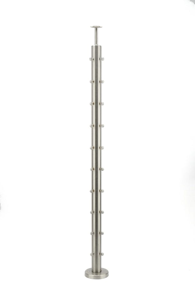 Wire Rope Corner Post With End Cap
