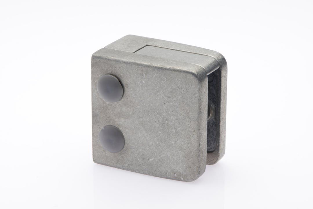 Stainless Steel Middle Square Glass Clamp