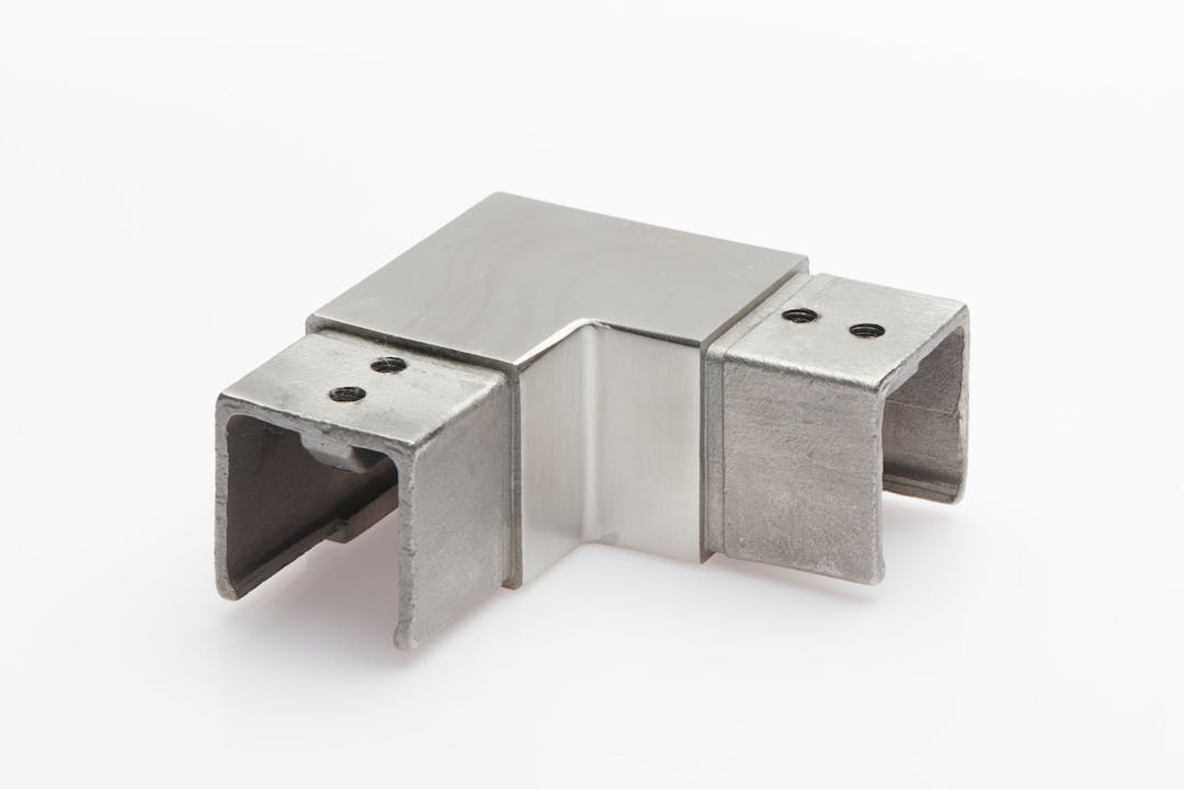 90° Corner Connector For Square Slotted Tube