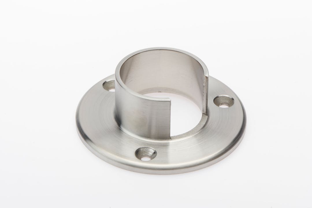 Wall Flange For Slotted Tube