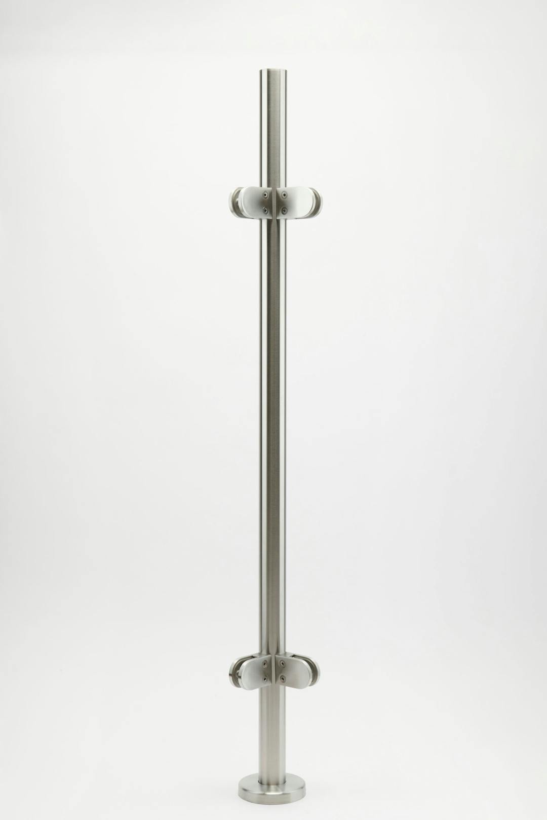 Mirror Polished Corner Post with End Cap
