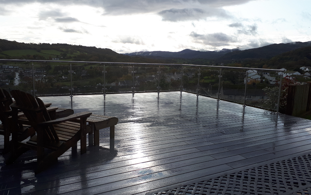 Glass Balustrade Installation in North Wales