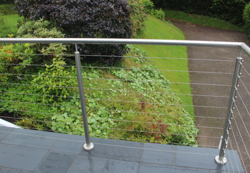 Wire Rope Balustrade in Dudley