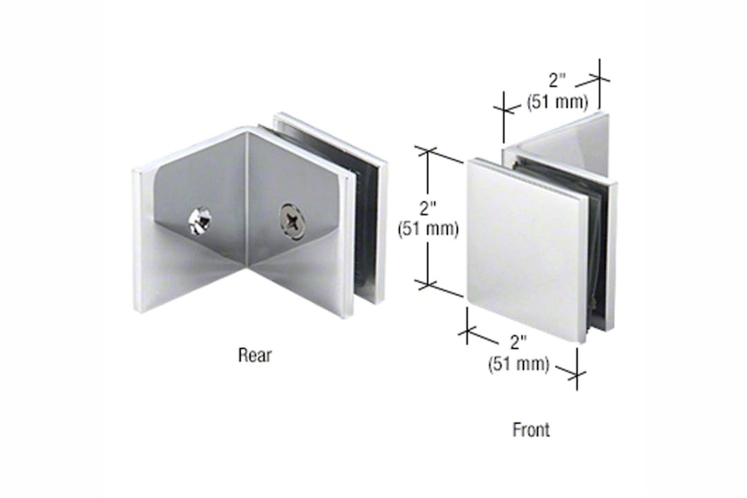 Fixed Panel Square Clamp with Large Leg