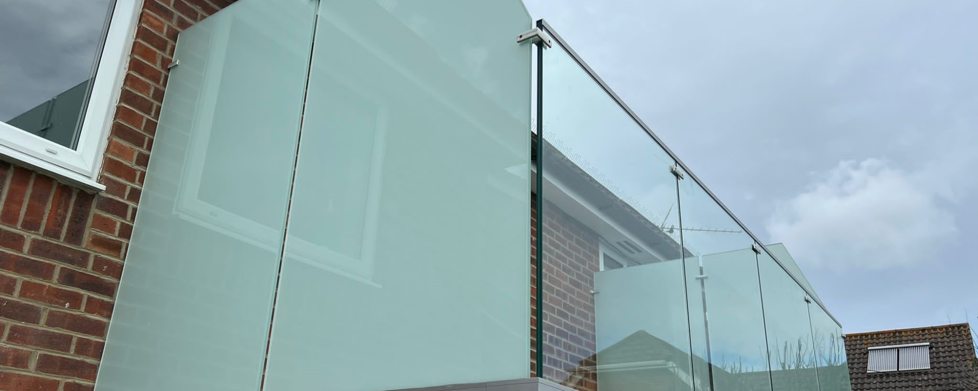 Frosted Glass Balustrade
